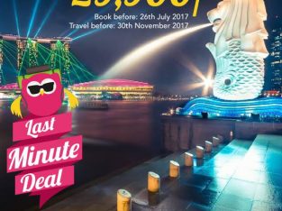 Fly to Singapore for just Rs. 29,900