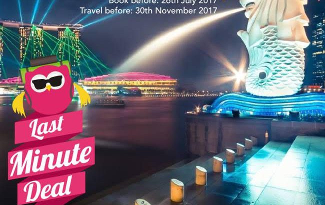 Fly to Singapore for just Rs. 29,900