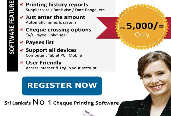 Online Cheque Printing Software
