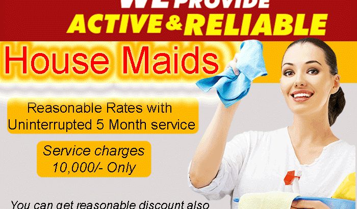 We provide active reliable House Maids