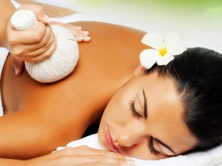 Full body treatment and foot massage