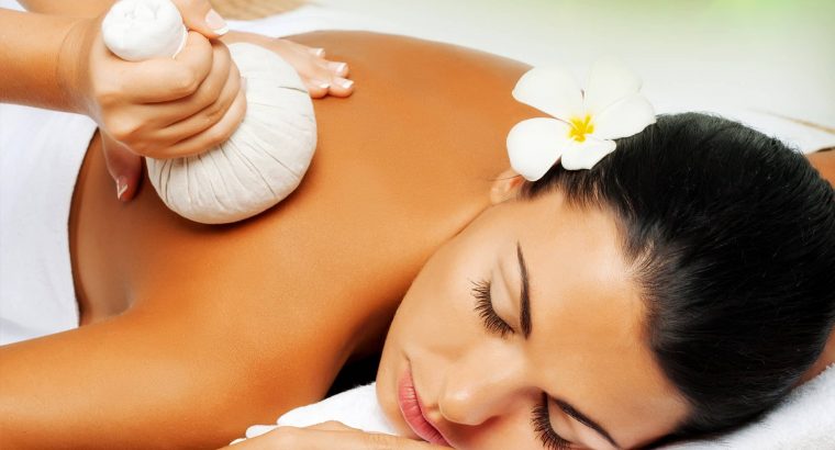 Full body treatment and foot massage