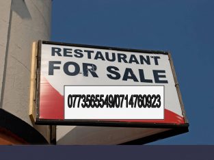 Restaurant For Sale