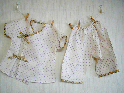 Sewing Baby Cloths