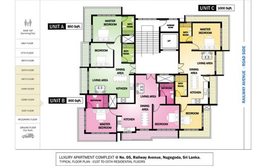 Apartment In Colombo – Railway Avenue