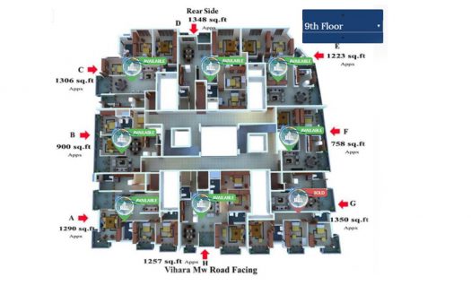 Rush Court 2 Apartments For Sale In Kolonnawa